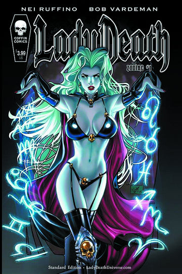 LADY DEATH ZODIAC #1 STANDARD CVR (MR)