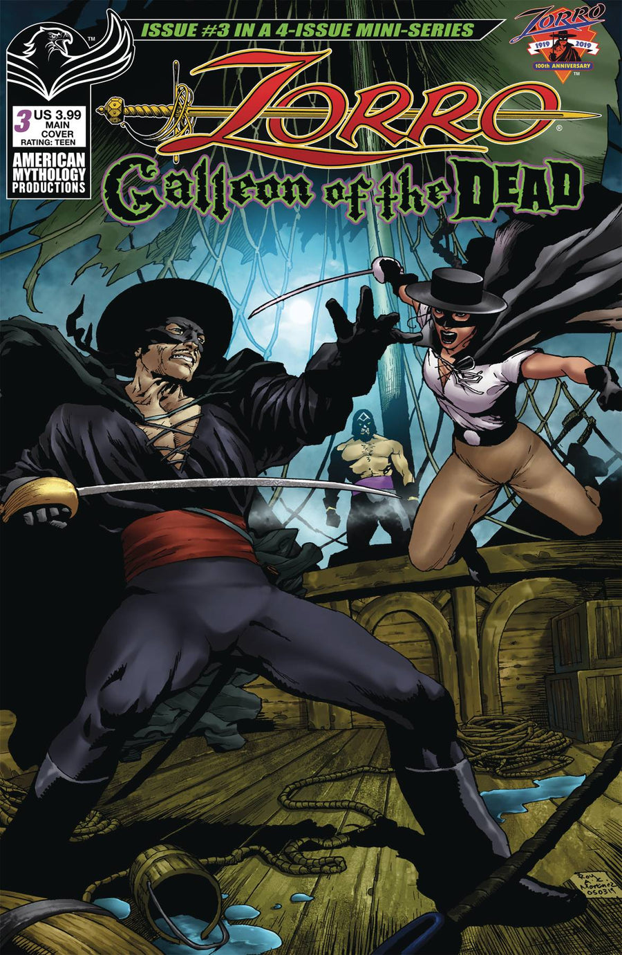 ZORRO GALLEON OF DEAD #3 CVR A MARTINEZ (O/A)