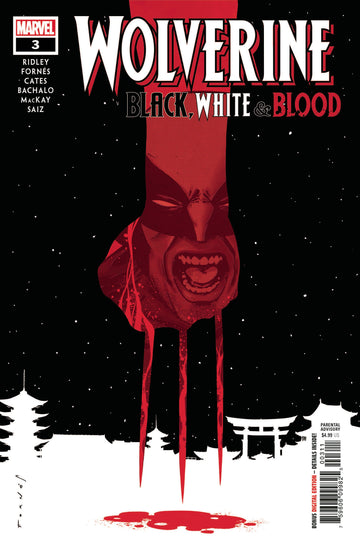 WOLVERINE BLACK WHITE BLOOD #3 (OF 4)