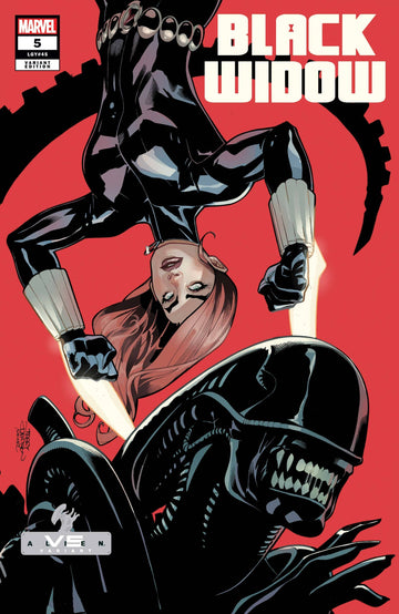 BLACK WIDOW #5 DODSON MARVEL VS ALIEN VAR