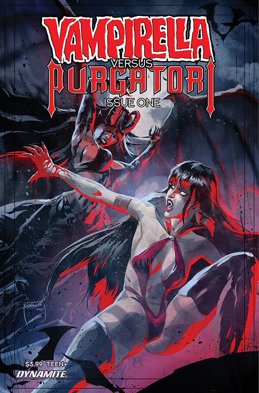 VAMPIRELLA VS PURGATORI #1 CVR D KUDRANSKI