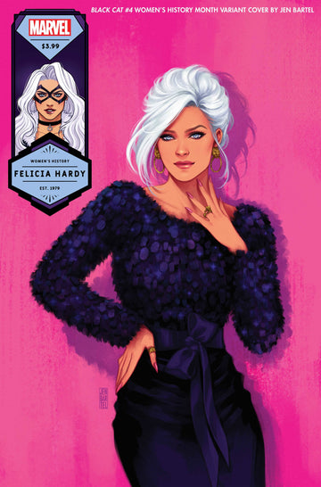 BLACK CAT #4 BARTEL BLACK CAT WOMENS HISTORY MONTH VAR