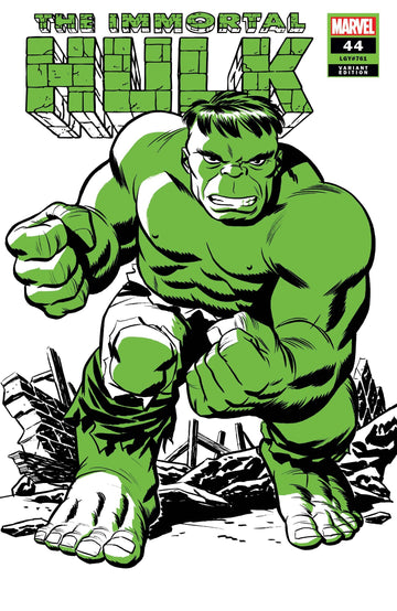 IMMORTAL HULK #44 MICHAEL CHO HULK TWO-TONE VAR