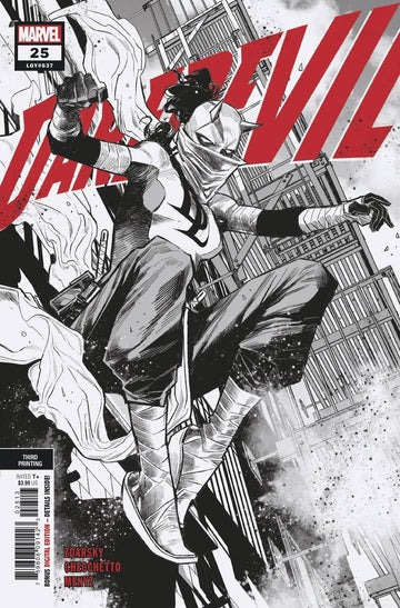 DAREDEVIL #25 3RD PTG CHECCHETTO VAR