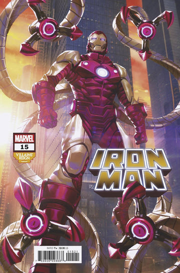 IRON MAN #15 CHEW DEVILS REIGN VILLAIN VAR