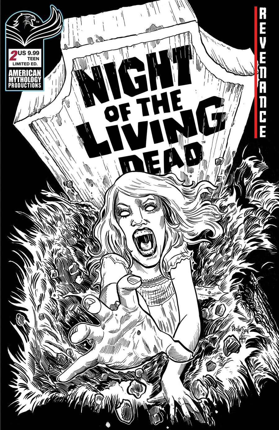 NIGHT OF THE LIVING DEAD REVENANCE #2 CVR D LTD ED (O/A)