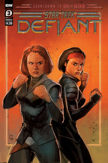 STAR TREK DEFIANT #3 CVR B REIS