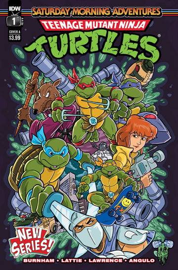 TMNT SATURDAY MORNING ADV CONTINUED #1 CVR A LATTIE