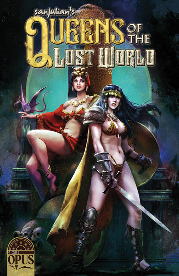 SANJULIAN QUEEN LOST WORLD #1 CVR D 10 COPY PANOSIAN