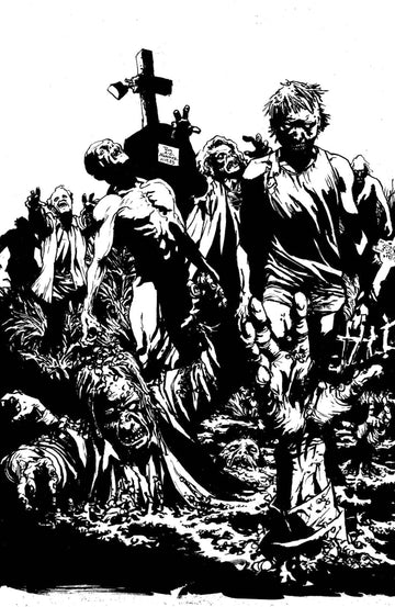 NIGHT OF THE LIVING DEAD KIN #1 CVR D MARTINEZ B&W LTD ED