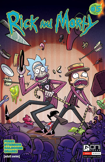 RICK AND MORTY #5 CVR B STRESING (MR)