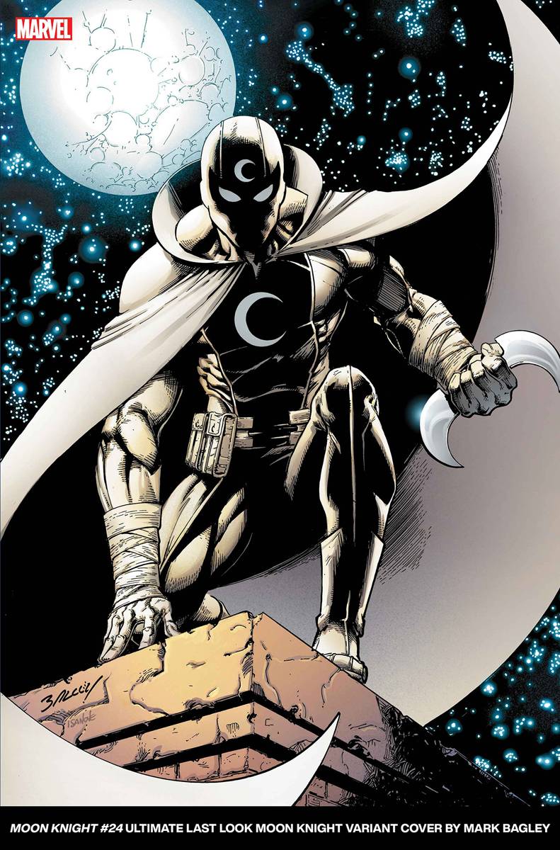 MOON KNIGHT #24 BAGLEY ULT LAST LOOK VAR